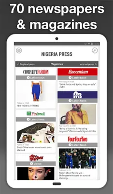 Nigeria Press android App screenshot 6