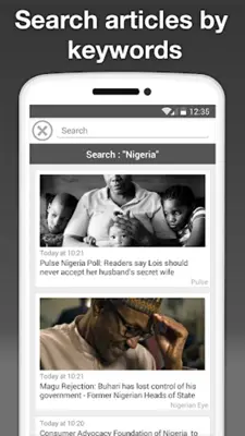 Nigeria Press android App screenshot 8